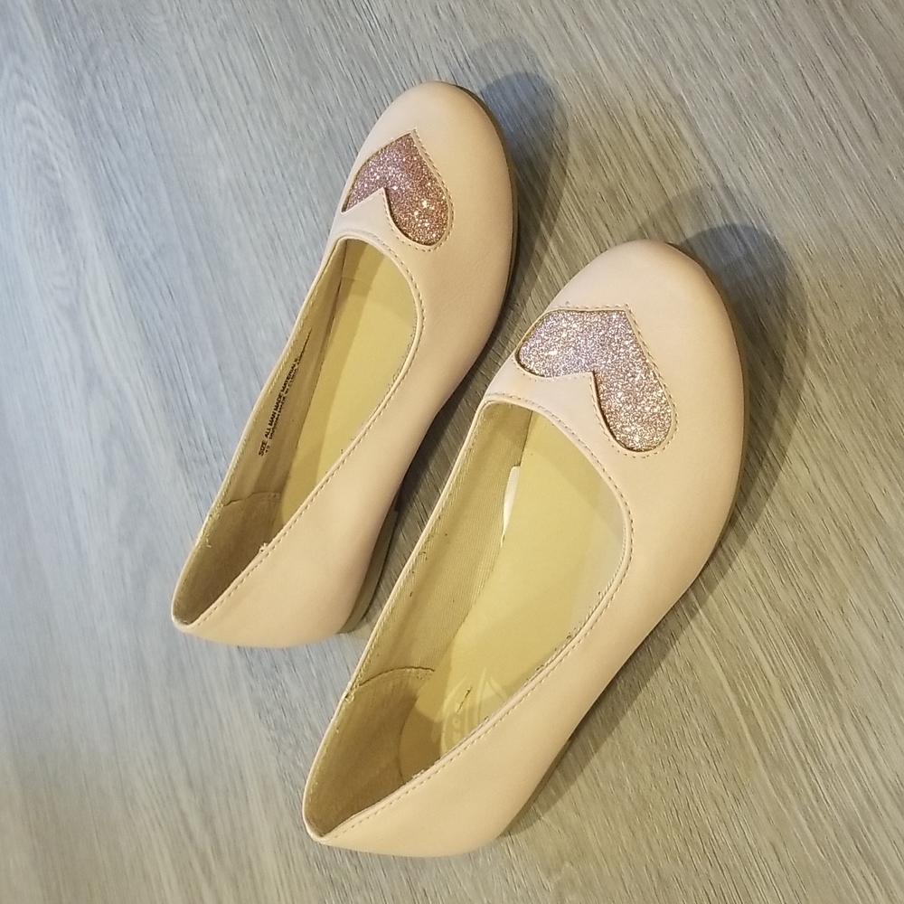 Pink Children's Place ballet flats Size 12